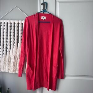 NWOT Super soft boutique cardigan sweater pink size small